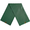 Green & Black Polka Dotwave Polyester Fabric