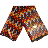 Sunset Weave Geometric Polyester Fabric